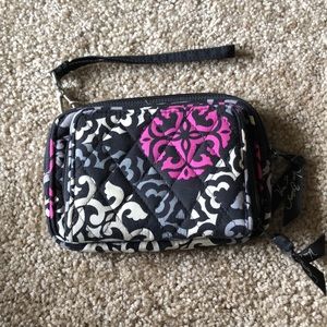 Vera Bradley On The Square wristlet